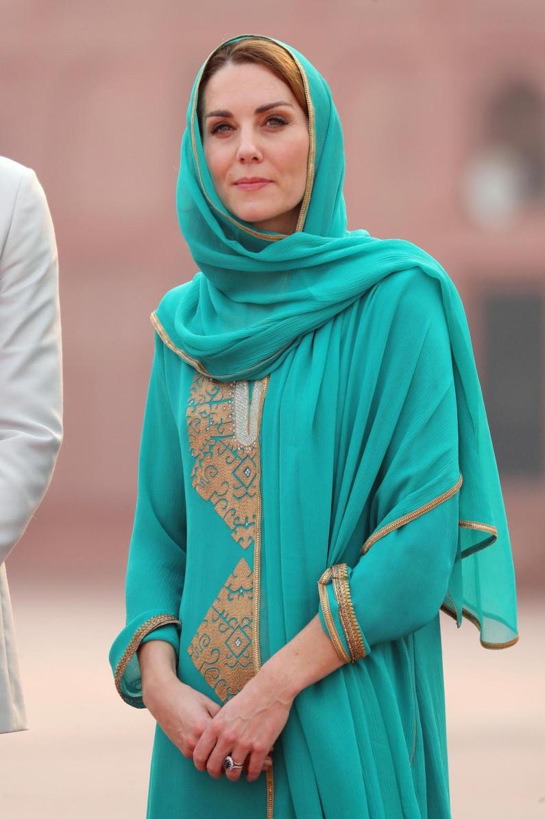 Different Looks of Kate Middleton During Her Pakistan Visit 