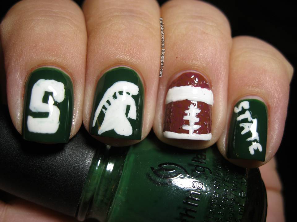 Spartan Head Nail Art - wide 5