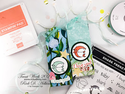 Jump in the big crafting waters with this month's online Crafty Corner Bundle class featuring the Shark Frenzy Bundle from Stampin' Up!  Click here