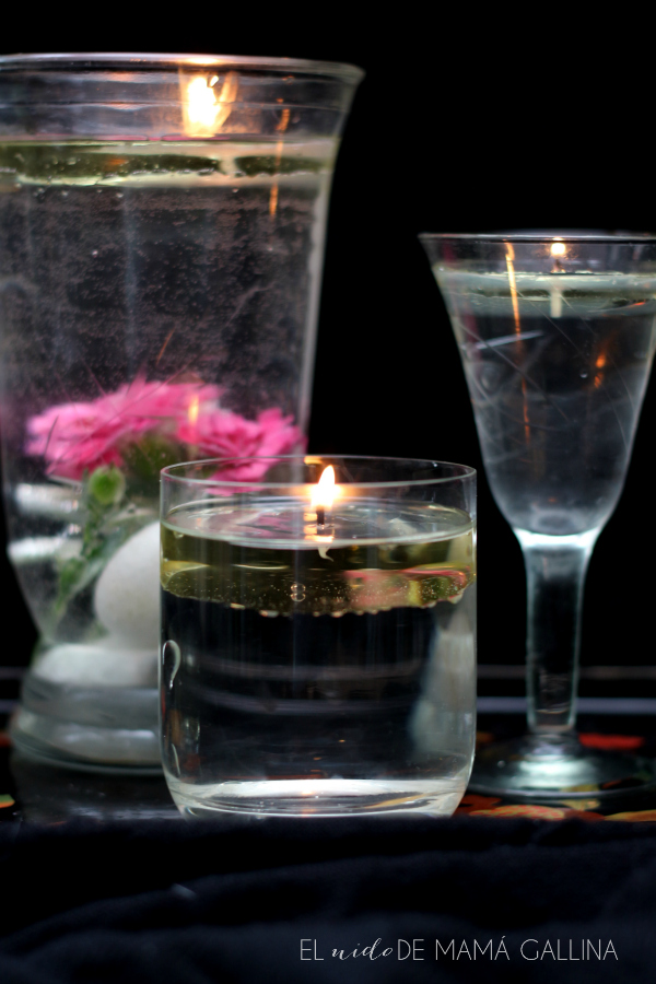 CÓMO HACER UNA VELA DE ACEITE CASERA / EL nido DE MAMÁ GALLINA