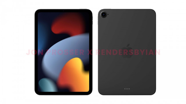 The next iPad mini to smaller iPad Air, new renders show
