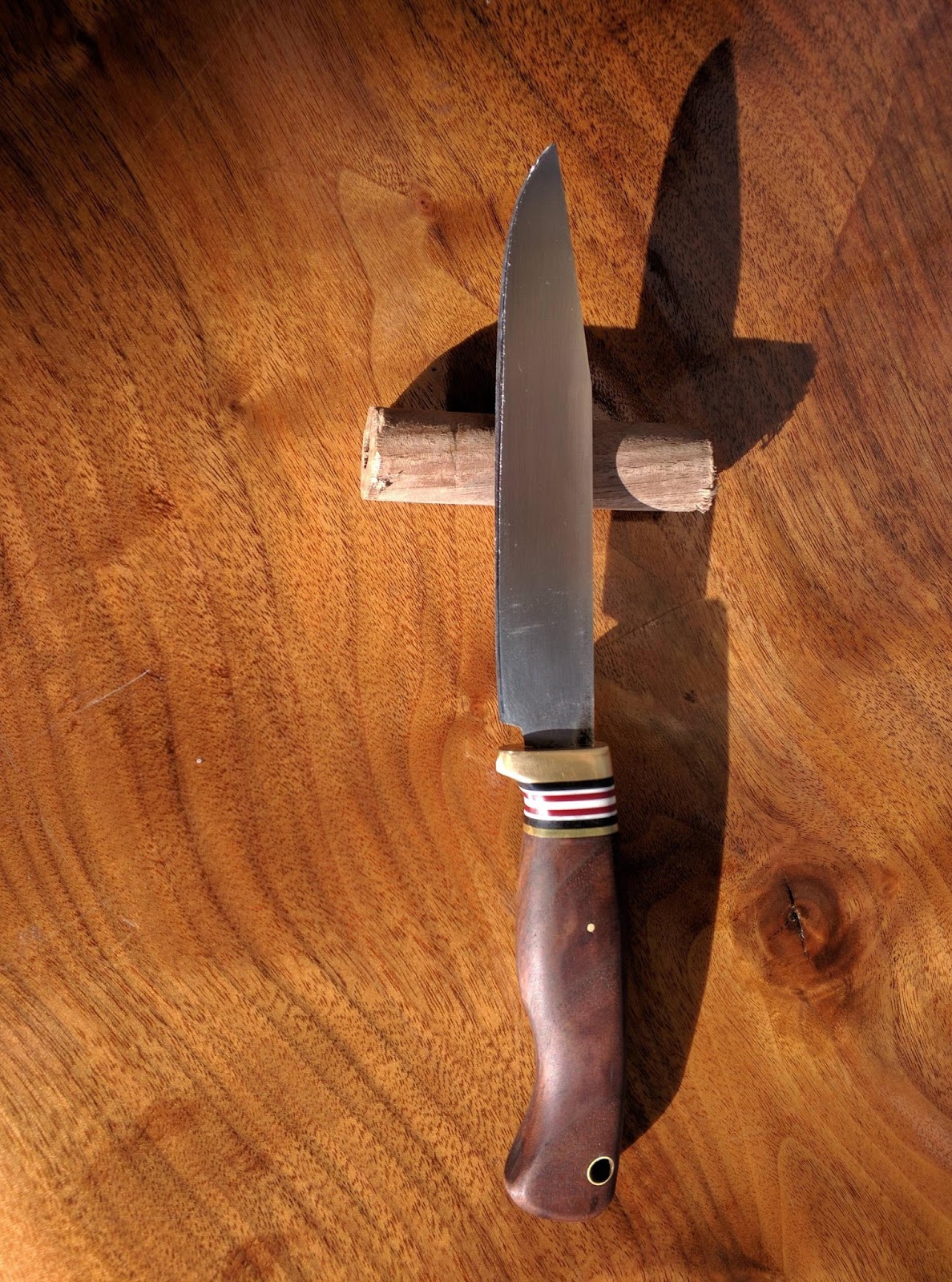 Campbell Knives Scrap knife my first hidden tang