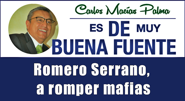 Romero Serrano, a romper mafias