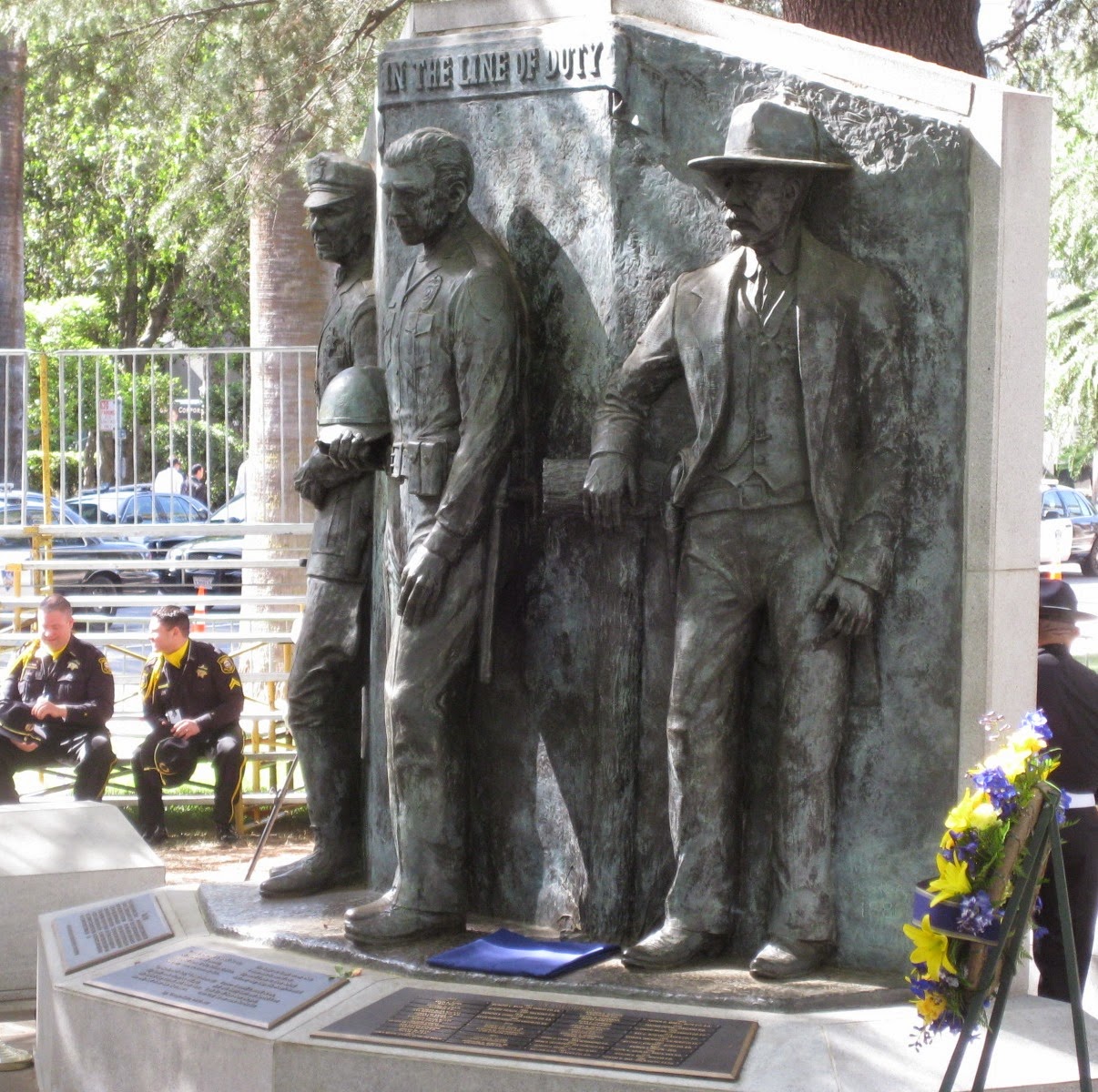 Santa Cruz Police SCPD Attends the California Peace Officer's Memorial