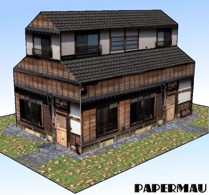PAPERMAU: Minecraft - The Iron Golem Paper Model - by Oitansensei