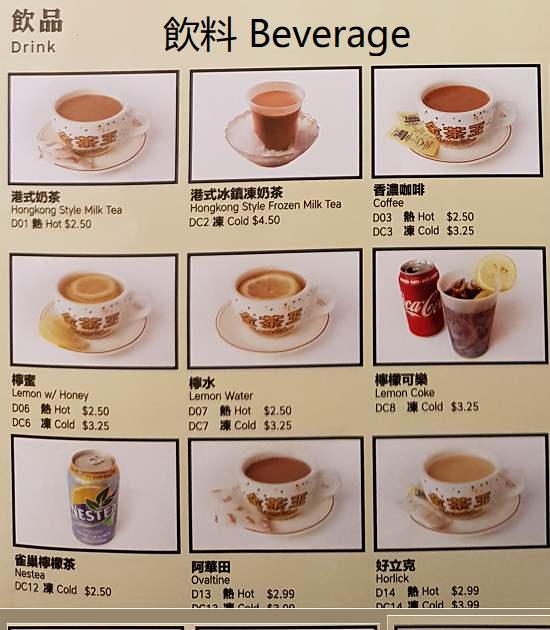 China Grammar Chinese Beverages 中國飲料