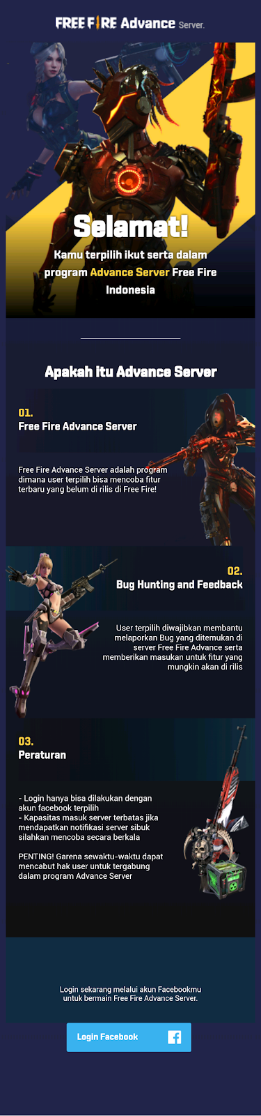 Script Phising Free Fire Ff Tampilan Advance Server