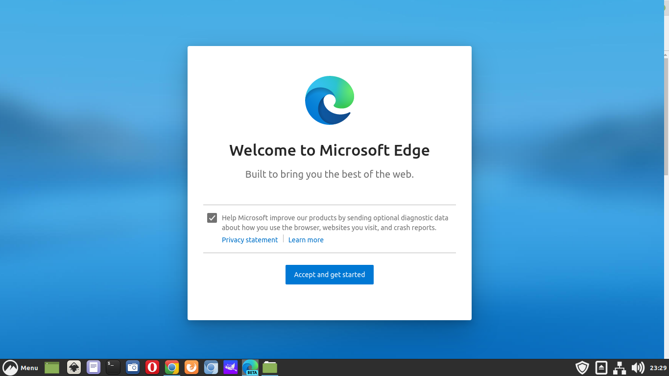 Cara Install Browser Microsoft Edge di Linux Mint