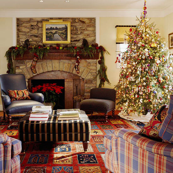 10 Christmas Color Schemes - Christmas Decoration Ideas | Home Chic