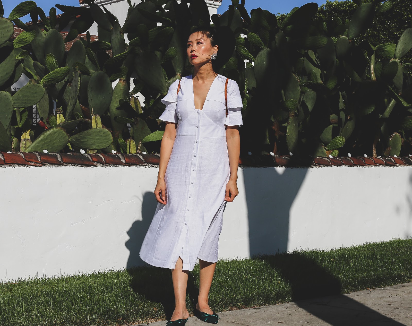 Summer Style | The White Midi Dress