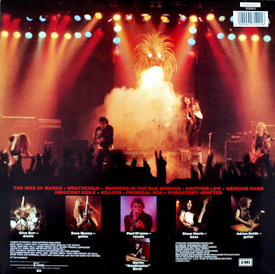 1981 Killers - Iron Maiden - Rockronología