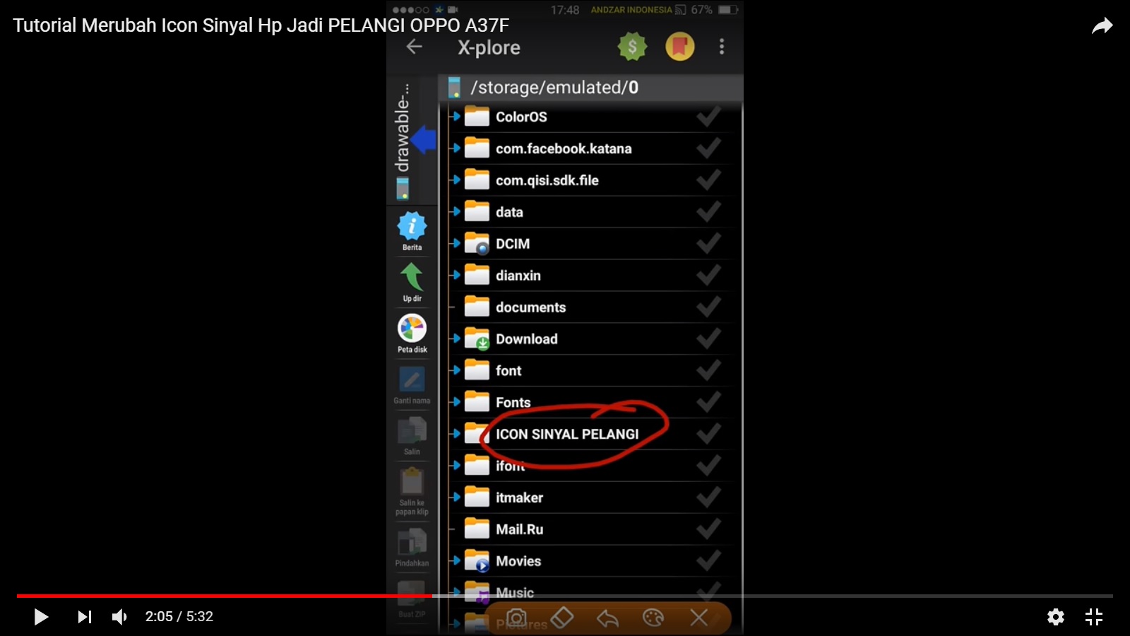 Kumpulan Icon Hp Oppo Rungon k