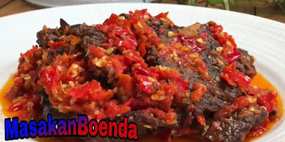 Dendeng Balado Khas Padang (Sepesial)