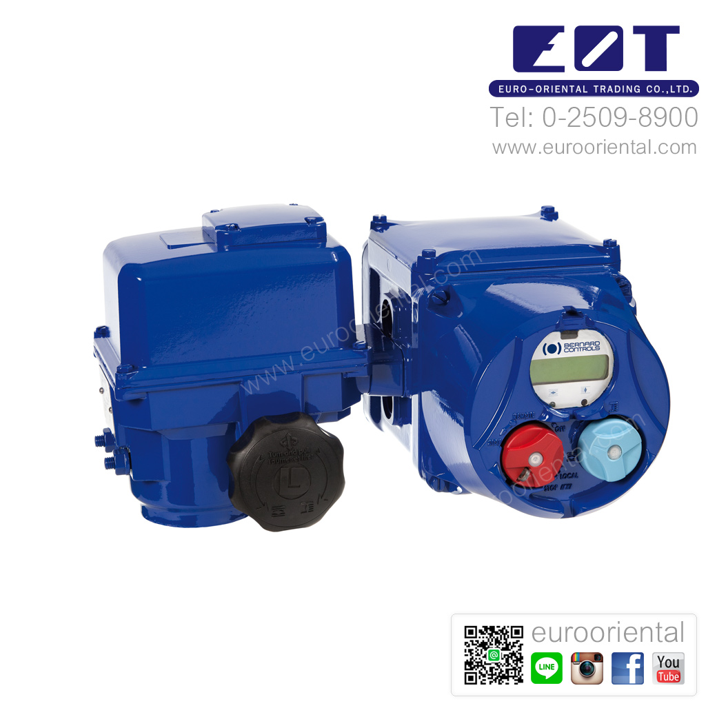 จำหน่ายมิเตอร์น้ำ วาล์วน้ำ หัวขับลม หัวขับไฟฟ้า คอนโทรลวาล์ว ELECTRIC ACTUATOR BERNARD CONTROL