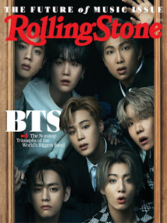 المجلة الأمريكية Rolling Stone عن غلاف bts لعدد يونيو