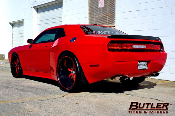 Doing Donuts With Bernie Butler Tire Customizes a Dodge Challenger jpg (700x465)
