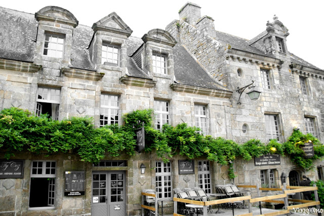 Alcune case del villaggio di Locronan