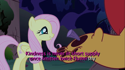 Fluttershy's section of the extended theme sing-a-long