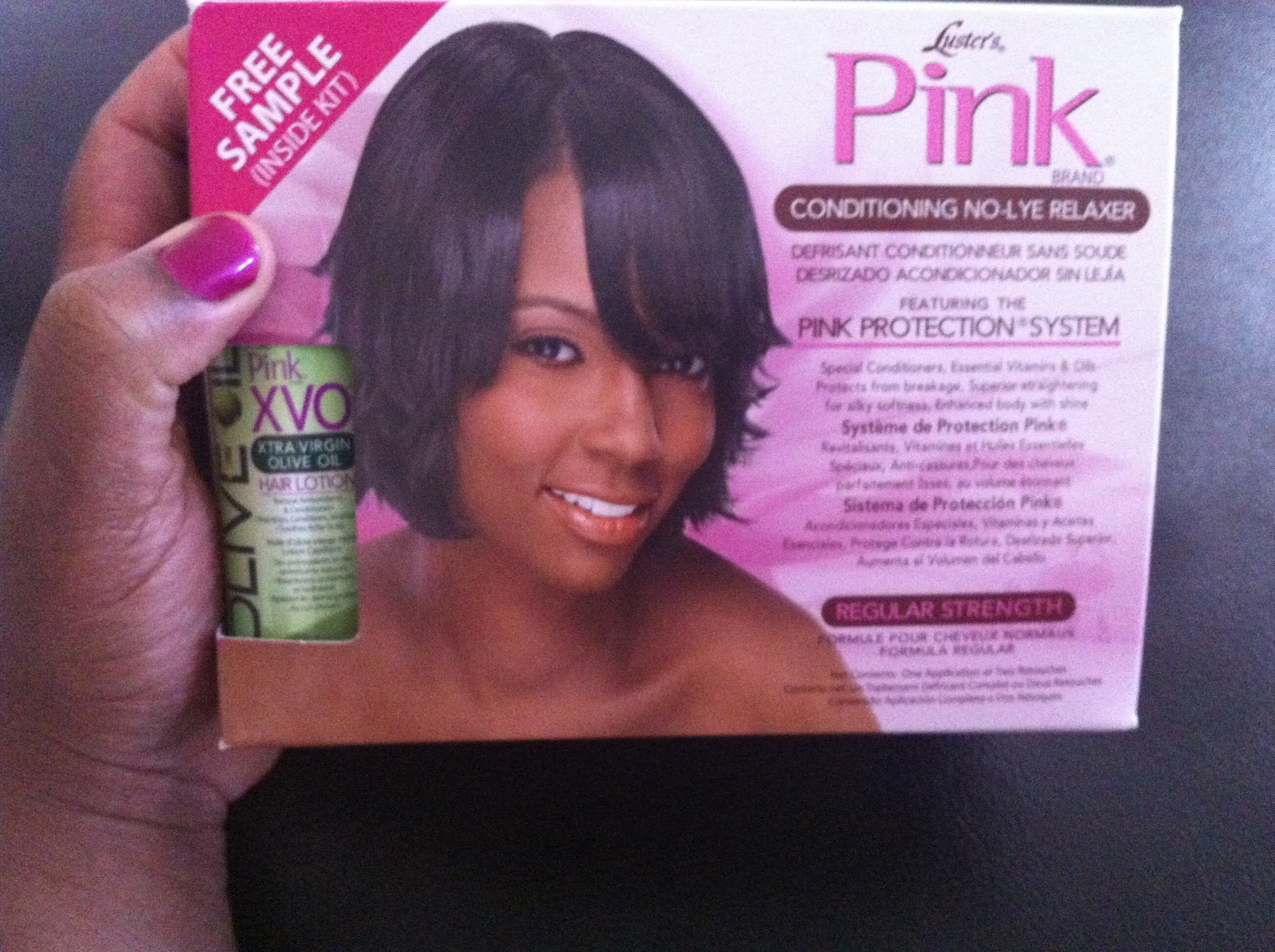 Pink Hair Relaxer Review
