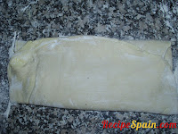 Dough folded Dough folded