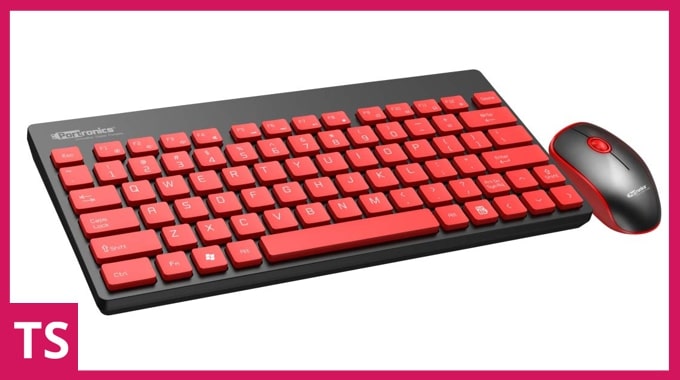 Portronics Key2-A wireless keyboard and mouse combo.