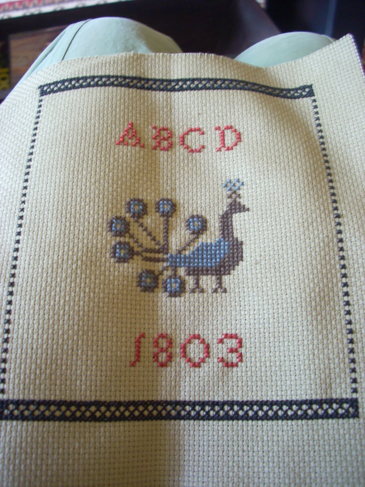 Gettysburg Homestead Left Handed Cross Stitch Tutorial
