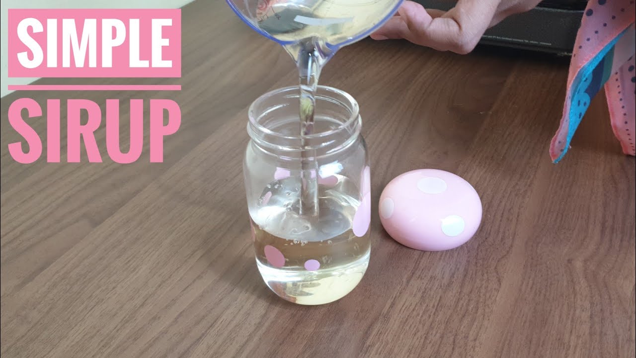 CARA MEMBUAT SYRUP GULA PRAKTIS UNTUK JUALAN Resep dan Review Asahid