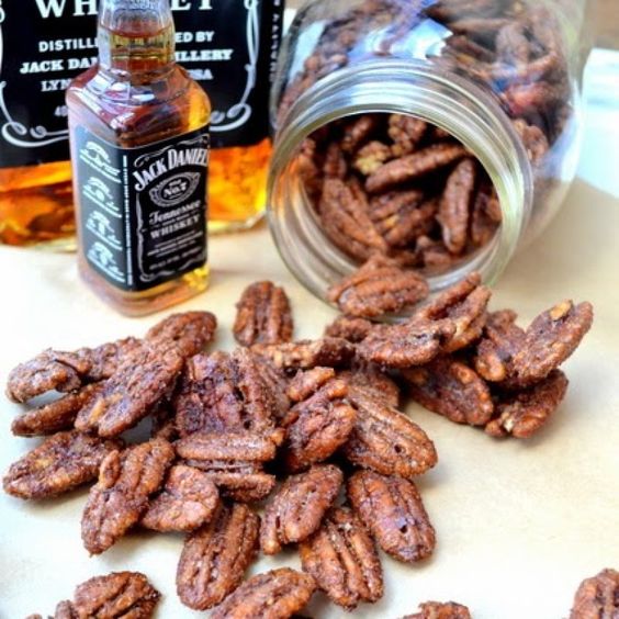 Whiskey Praline Pecans by Cookin' Cowgirl Food Recipes Instant