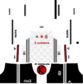 Besiktas J.K. 2017/18 - Dream League Soccer Kits