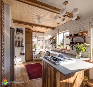 Kitchen design with a rustic feel Kitchen design with a rustic feel