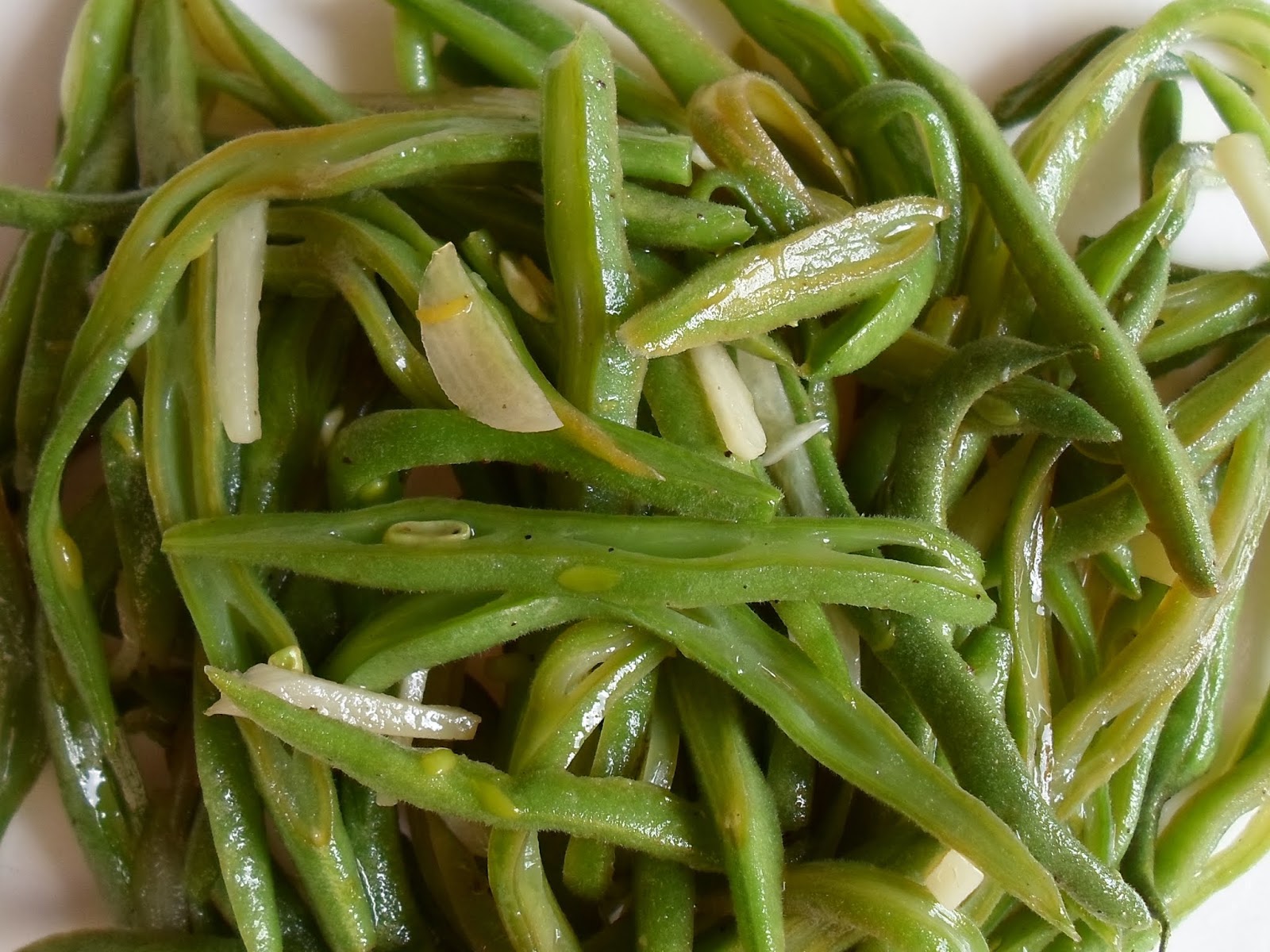 Happier Than A Pig In Mud French Cut Fresh Green Beans with Slivered