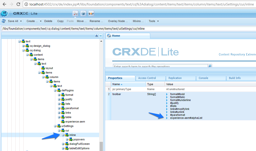 Experiencing Adobe Experience Manager (AEM, CQ) AEM 6.3.1 Touch UI