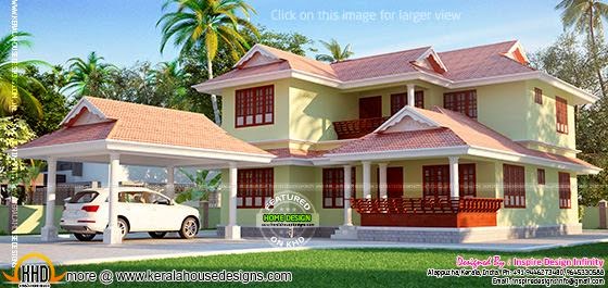 Kerala style villa