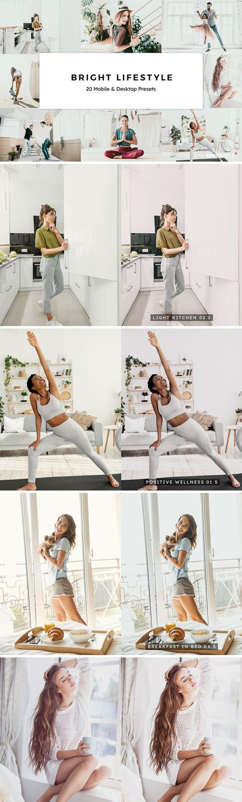 20 Bright Lifestyle Lightroom Presets & LUTs 2 lklllhyf