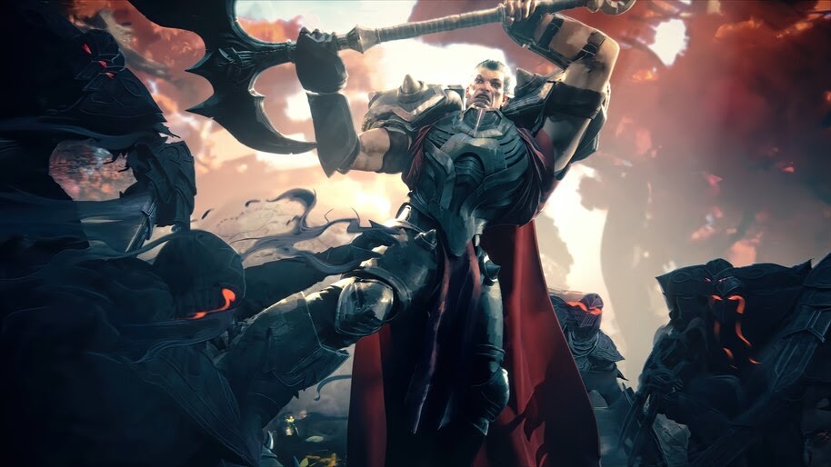 Darius vs. Zed, LoL, Legends of Runeterra, 4K, #7.1733