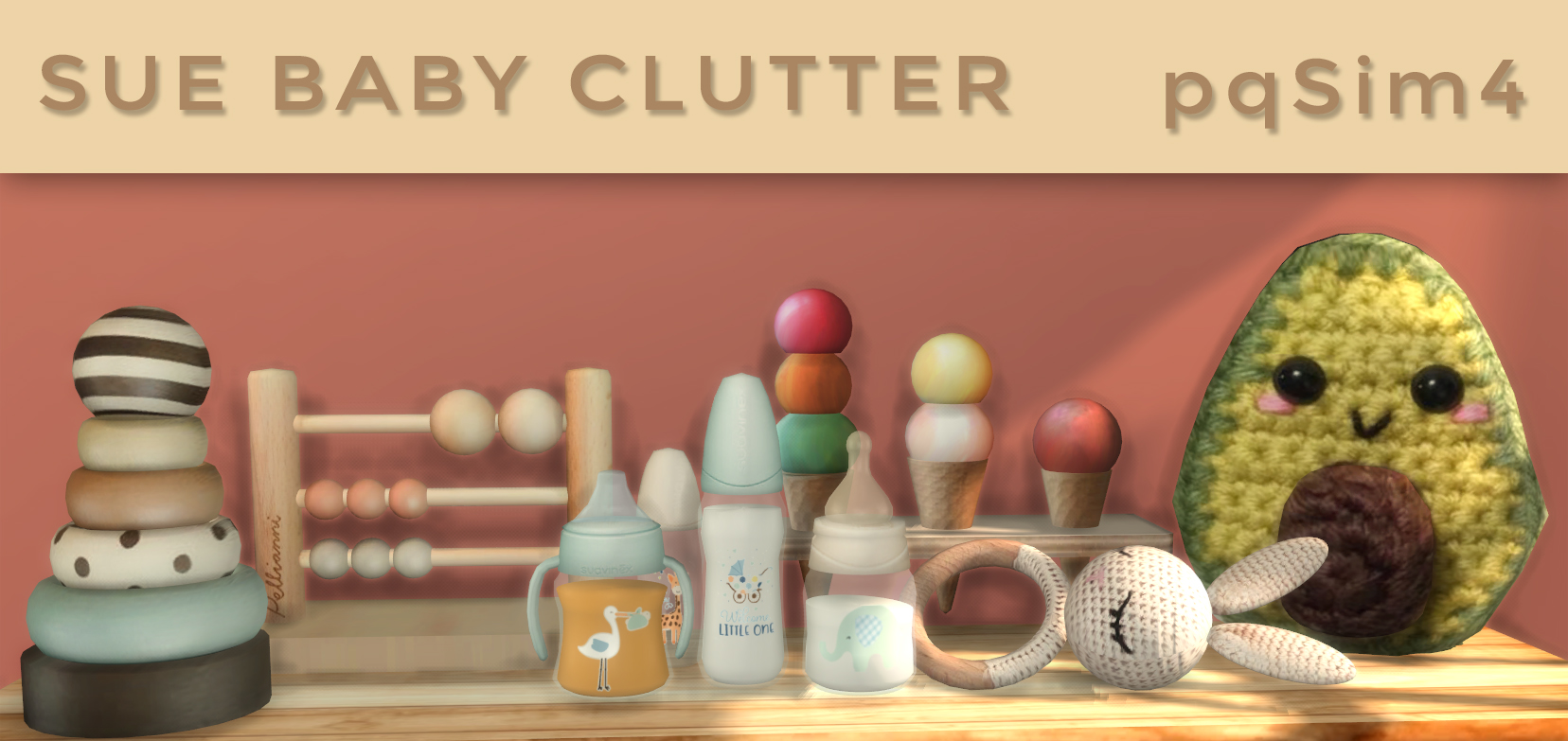 Sue Baby Clutter The Sims 4 Custom Content