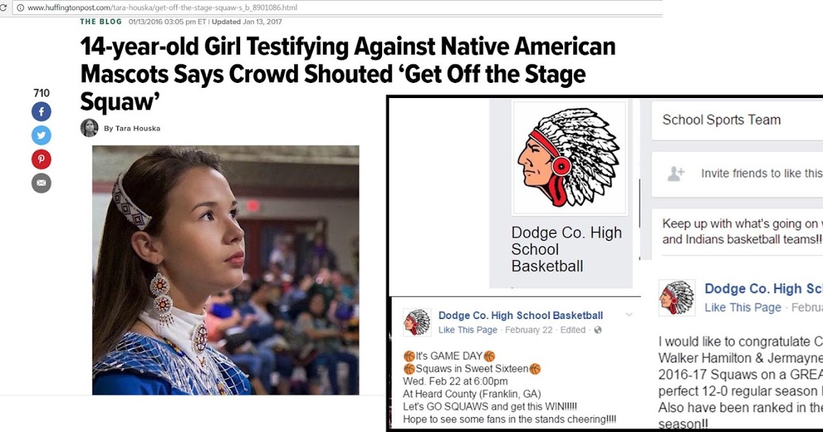 Let's start in 1888 with the real definition of the word 'squaw' and