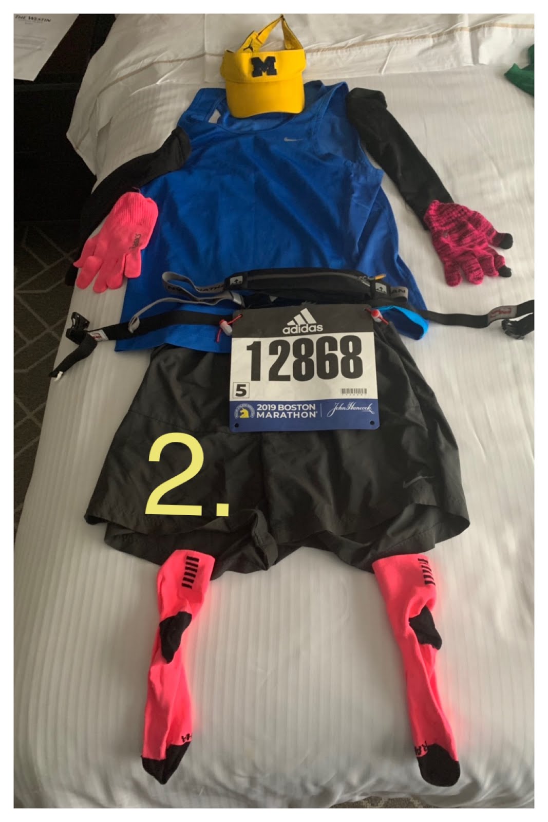over50triathlete Boston Marathon Gear