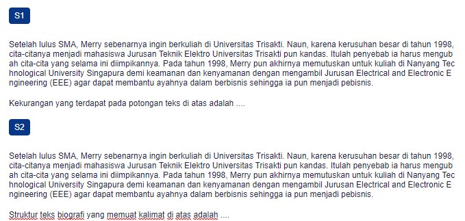 Contoh Soal Identifikasi Teks Biografi Contoh Soal Identifikasi Teks Biografi