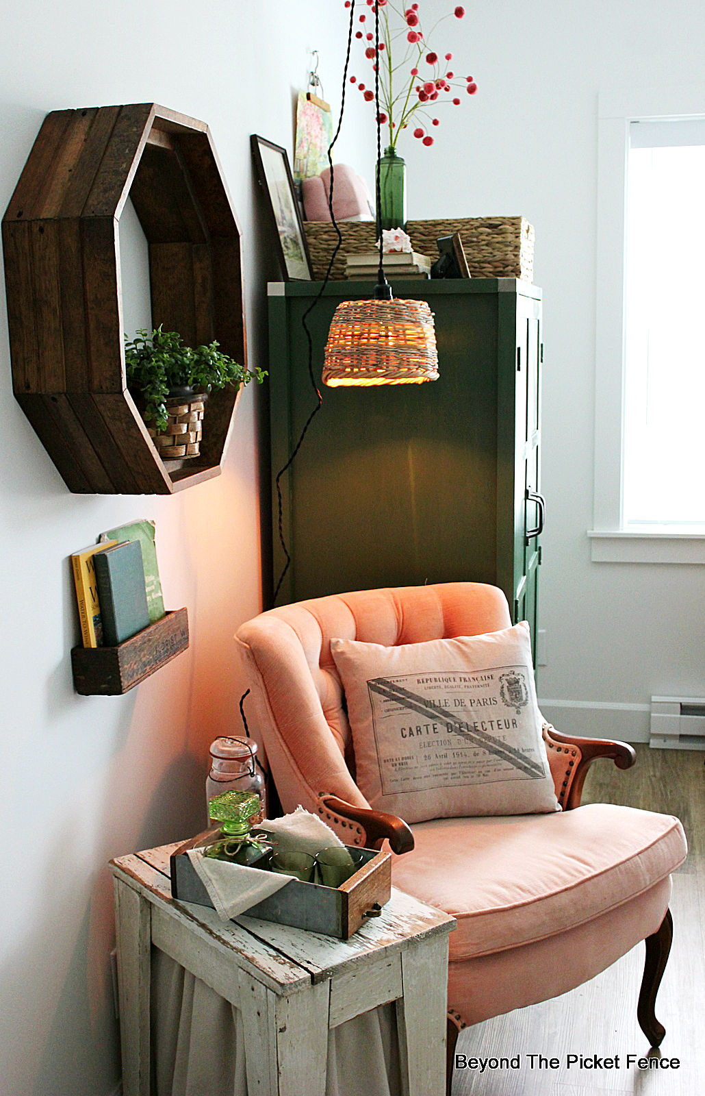 Beyond The Picket Fence Creating a Cozy Guest Room on a Budget