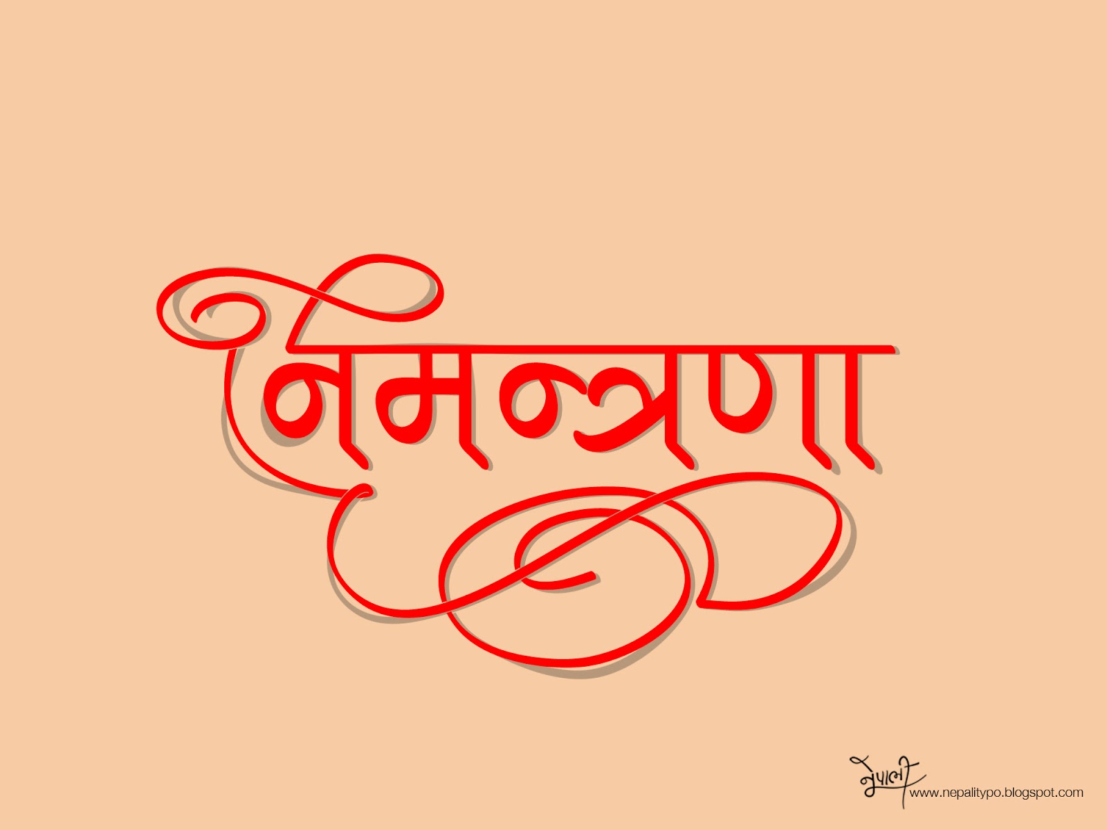NepaliTypo: A Nepalese Typography and Calligraphy ...