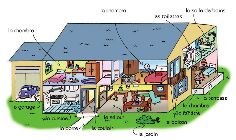 Vive le Français! Unité 1. Chez moi