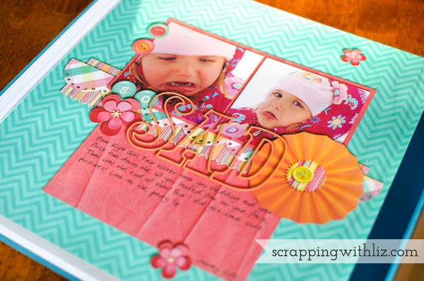Printing Digital Scrapbook Pages / Scrapping with Liz