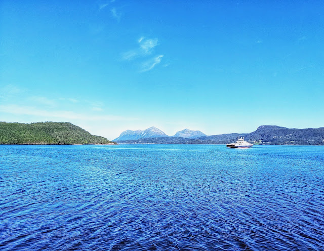 Norway road trip: Ferry from Kanestraum to Halsa