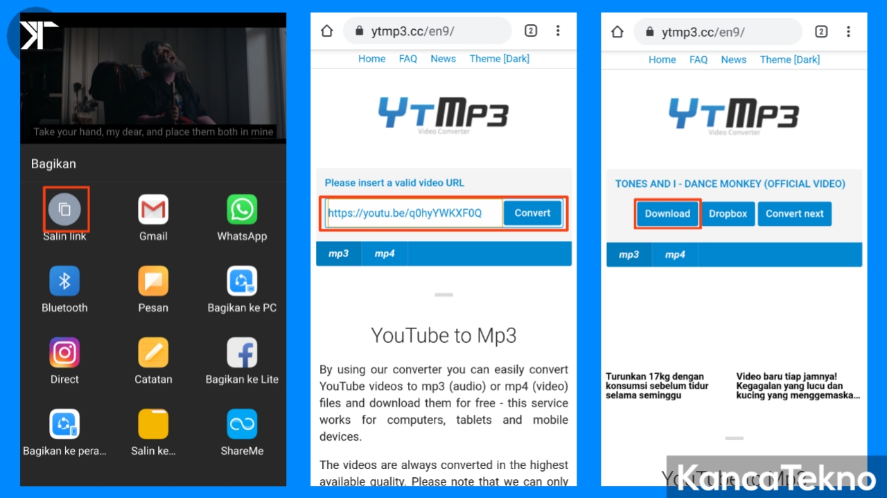 Cara Download Lagu Mp3 Dari Youtube Di Laptop Tanpa Aplikasi - SANG GOERU