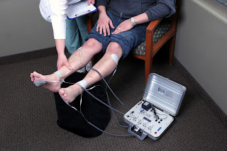 Electrical stimulation for neuropathy in feet