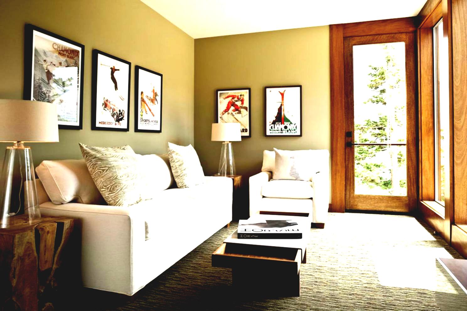 Easy Living Room Interior Decorating Plan 