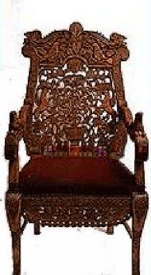 The Chair of Rebbe Nachman of Breslov