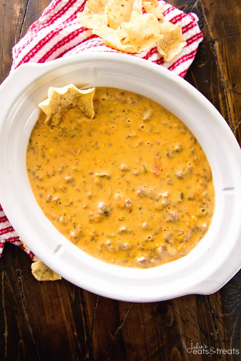 CROCK POT CHEESY HAMBURGER DIP COOKS DISHES