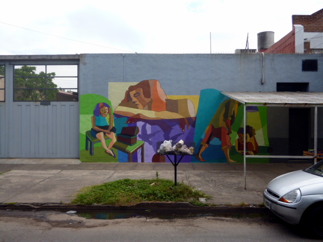 mural en Tapiales Buenos Aires